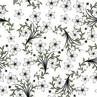 Seamless Floral Pattern N438