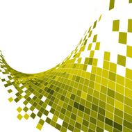 abstract green wave check pattern background N2