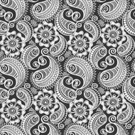 Seamless elegant paisley pattern N11
