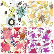seamless floral patterns set N2