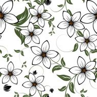 Seamless Floral Pattern N441