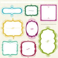 Ornate Frame Set N2