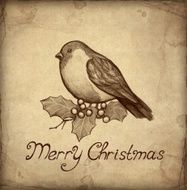christmas greeting card N130