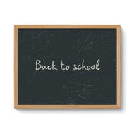 Blackboard in a wooden frame N2
