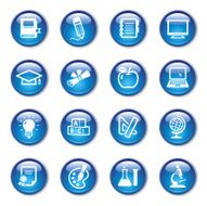 Education Icons Set N10