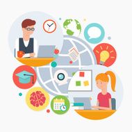 E-learning online education
