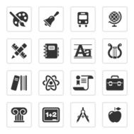 school and education icons N6