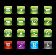 Education Icon Set N14
