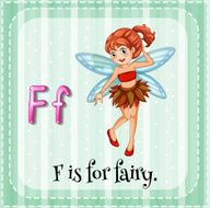 Letter F for fairy