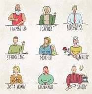 Colored People Business and Occupation Portraits Collection N2