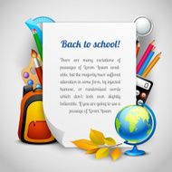 School elements background