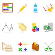 Education Icon Set N19