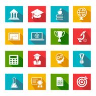 Internet education icons