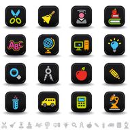 Education icons N63