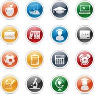 Education icons N66