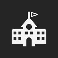 School Building Icon N9