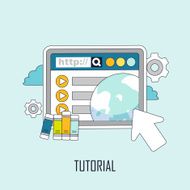 tutorial concept