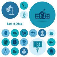 school and education icons N9