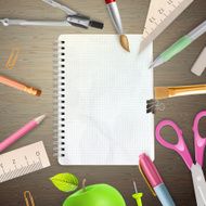 Back to School background EPS 10 N30