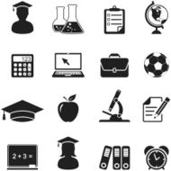 Education icons N69
