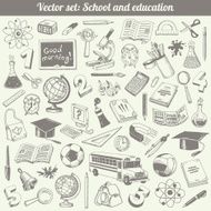 School And Education Vector Set N2