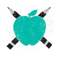 Apple Pencil Cross Education Icon