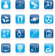 Science Research and Education Icons