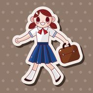 student cartoon theme elements N2