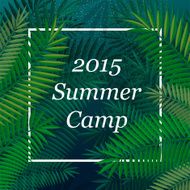 Travel themed Summer Camp poster N3
