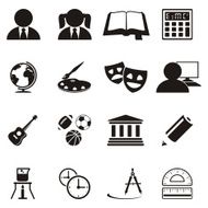 Education icons N76