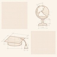 drawings on notebook sheet N3