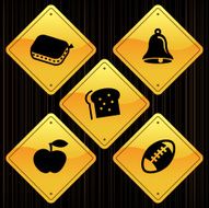 Yellow Signs - School