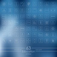 Set of education icons N4