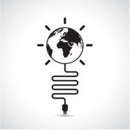 World connections network design global internet concept network earth icon