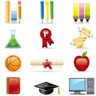 Icon Set Education N6