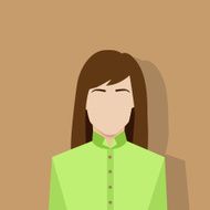 profile icon female avatar woman portrait N3