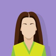 profile icon female avatar woman portrait N4