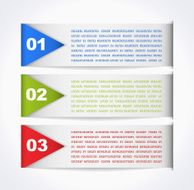 Modern infographics template N2