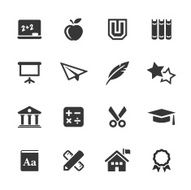 Education icons N83