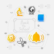 Education sticker infographic N4