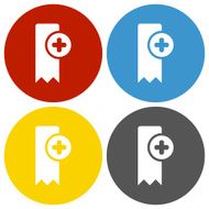 Bookmark icon on circle buttons - CircleSeries