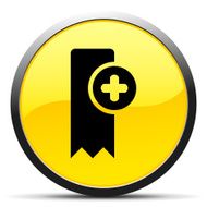 Bookmark icon on a round button - CurveSeries