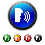 Speaking icon on round buttons - ShinedSeries