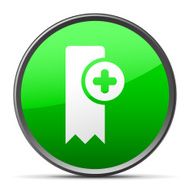 Bookmark icon on a round button - SlenderSeries