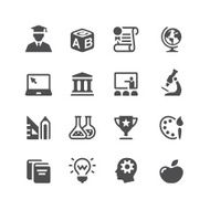 Education icons N88