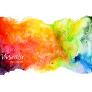 Abstract hand drawn watercolor background vector illustration