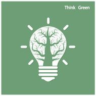 Tree of green idea shoot grow in a light bulb N2