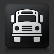 Black square button with School Bus