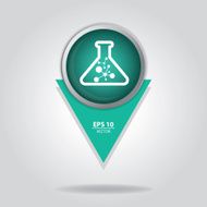 science map point sign