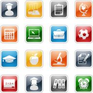 Education icons N91